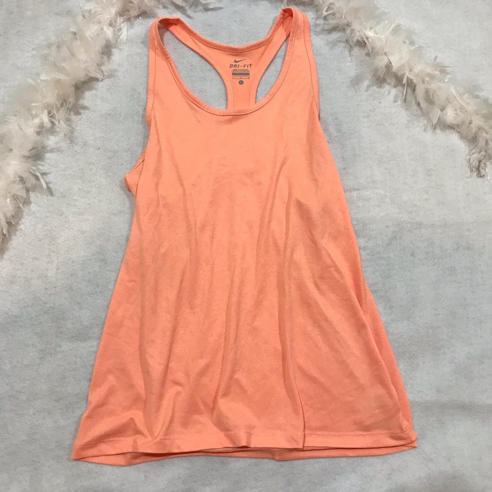 Solid Orange Nike Tank
